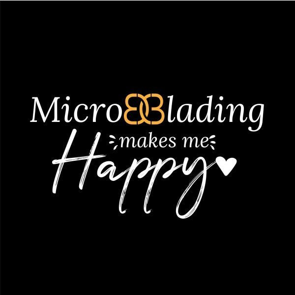 Brows Essentials Microblading Makes Me Happy T-Shirt